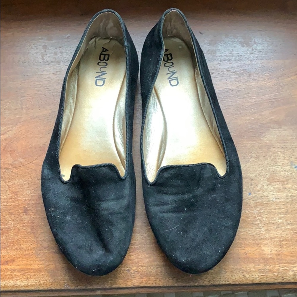Black abound loafers